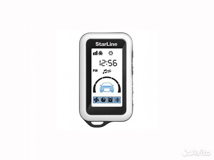 Брелок (ЖК) StarLine E90 (E93/Е91/E61) с вертик