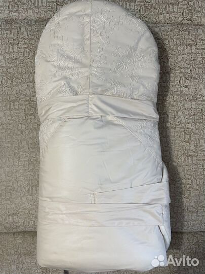 Конверт-одеяло на выписку осень-зима