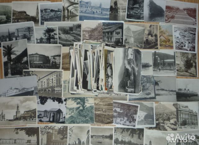 Почтовые карточки и фотографии. Старые