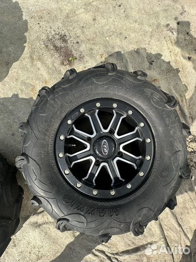 ITP r14бэдлок диски + Maxxis Zilla 28