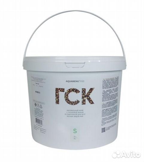 Aquamenu гск-S Корм для ежедневного кормления раст