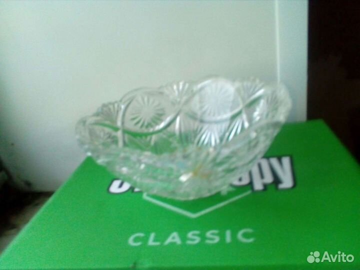 Хрустальная ваза