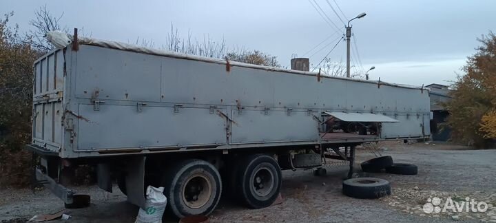 Полуприцеп бортовой МАЗ 39397, 1989