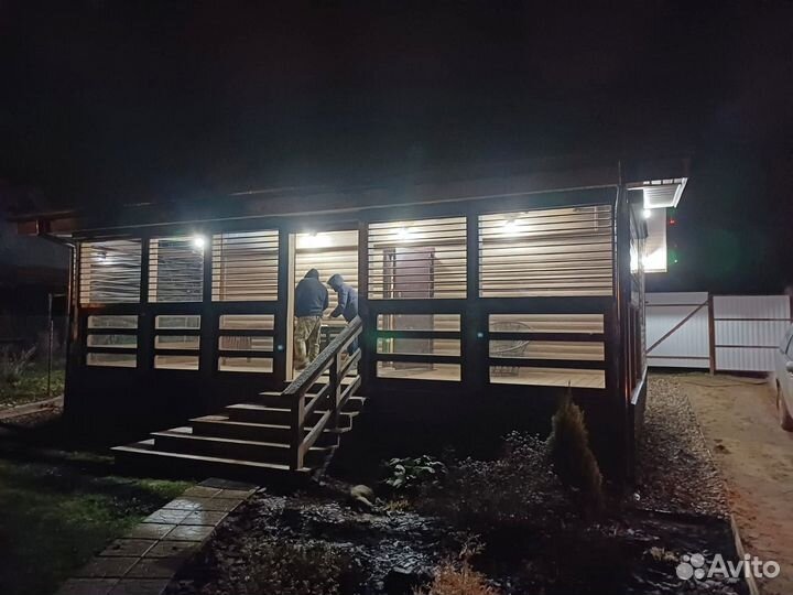 Рольставни прозрачные