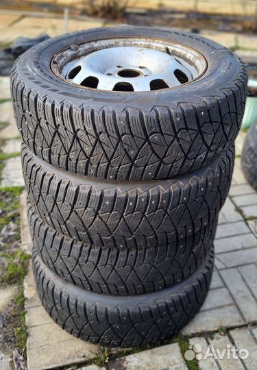 Dunlop ice touch 215-65-16 с дисками