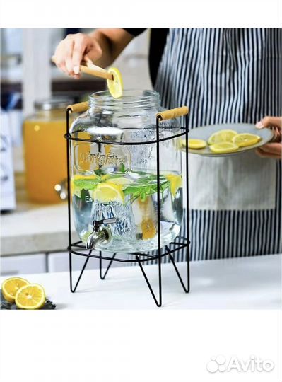 Лимонадник с краном