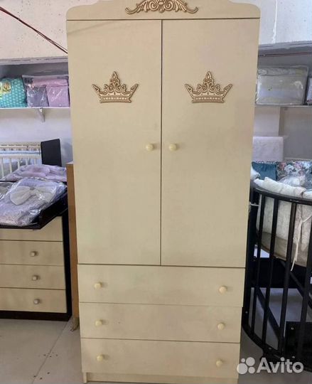 Шкаф детский двухсекционный