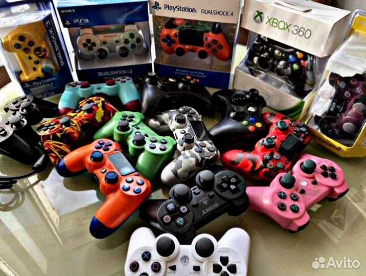 Джойстики PS4 и PS3 оптом