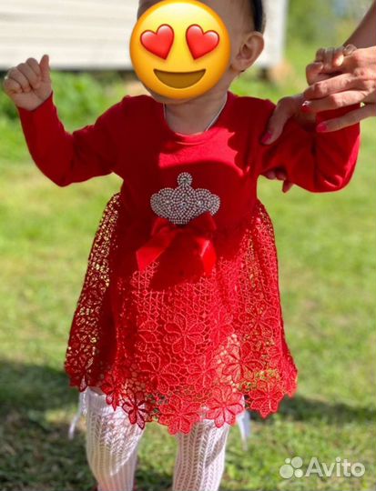 Платье боди для девочки