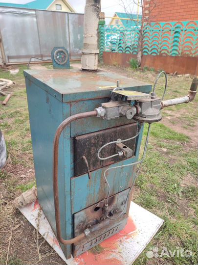 Газовый котел напольный бу