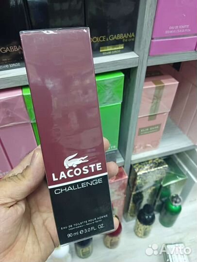 Туалетная вода lacoste challenge