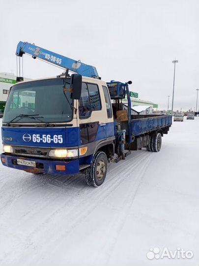 Аренда и услуги манипулятора Hino с КМУ HINO