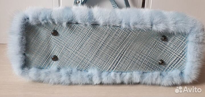 Сумка женская из меха норки