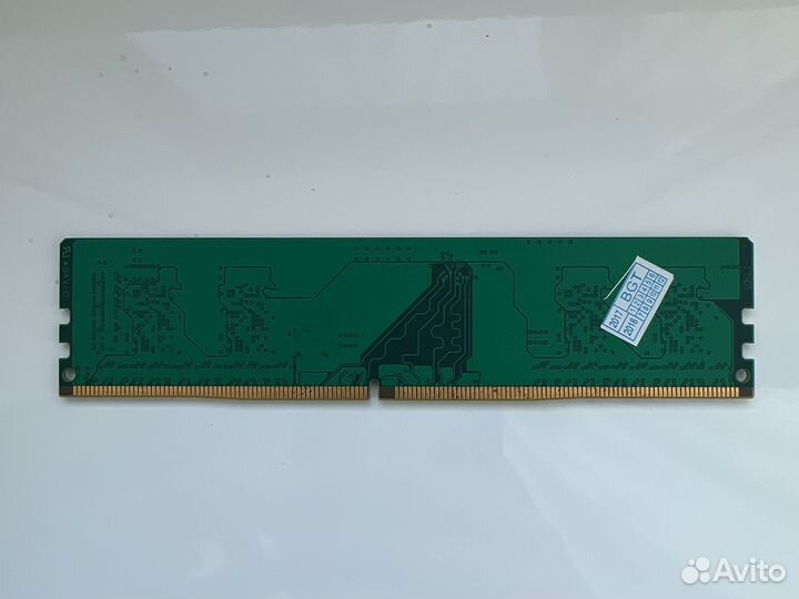 Оперативная память ddr4 2 планки по 4gb