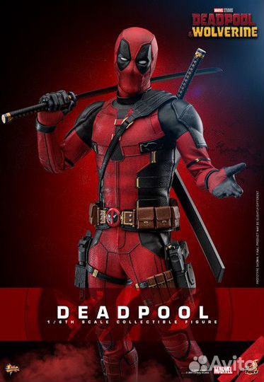 В наличии Deadpool & Wolverine - Deadpool 1/6 MMS7