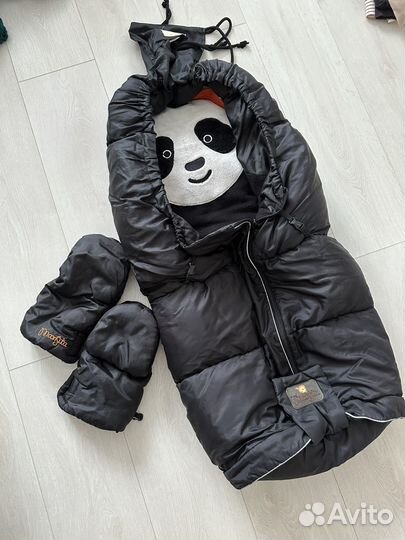 Зимний конверт в коляску mansita