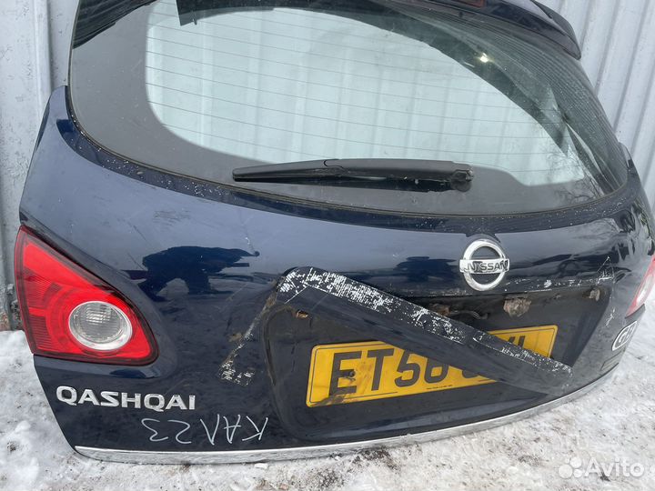 Nissan qashqai j10 Крышка багажника