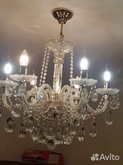 Люстра хрустальная