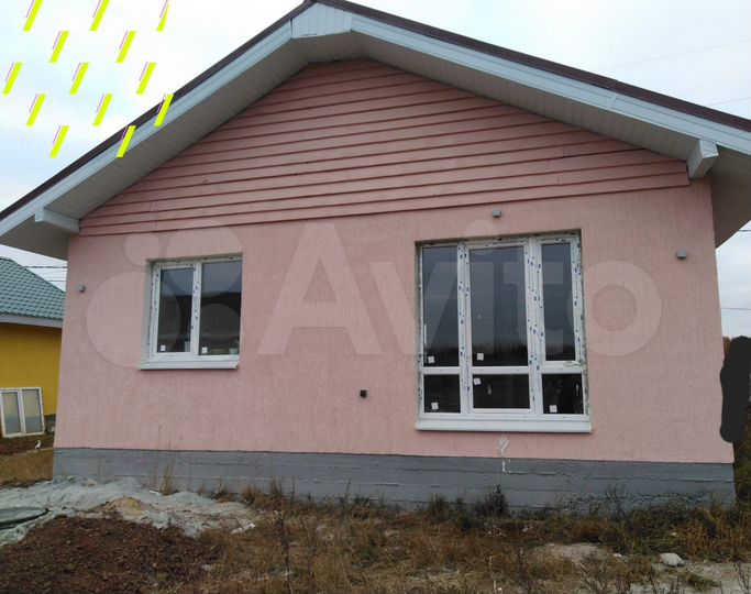 Коттедж 80 м² на участке 10 сот.