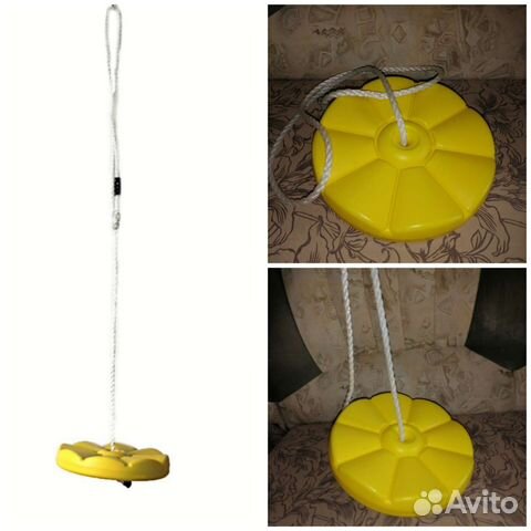 Подвесные качели, 2 вида