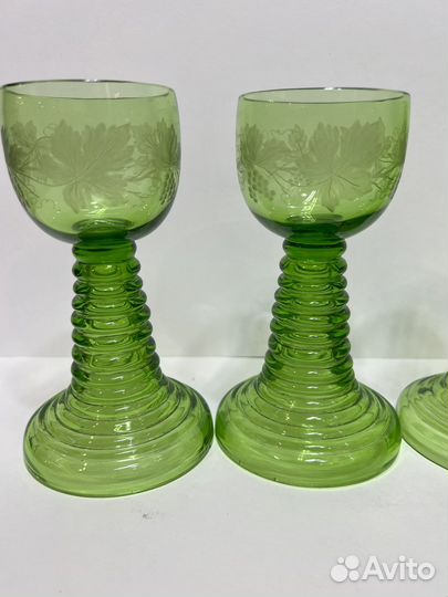 Старинные бокалы Ремеры