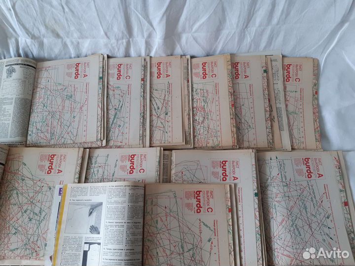 Журналы бурда моден 1989г