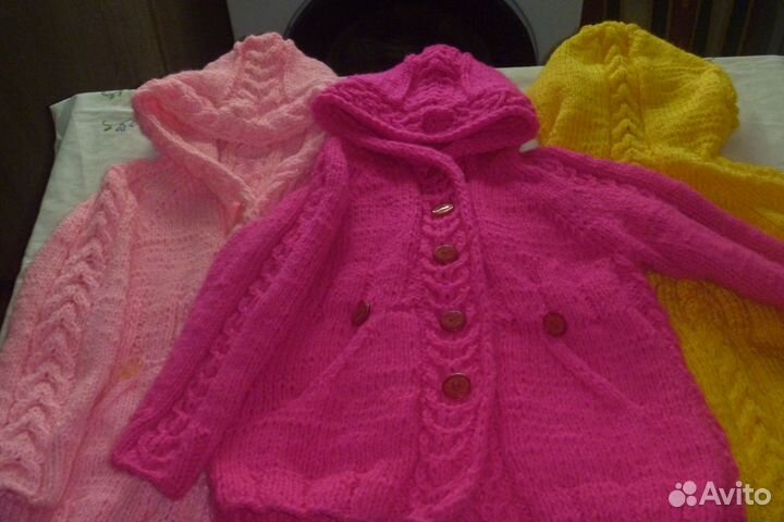 Продаю готовые вязанные изделия из пряжи крючком и