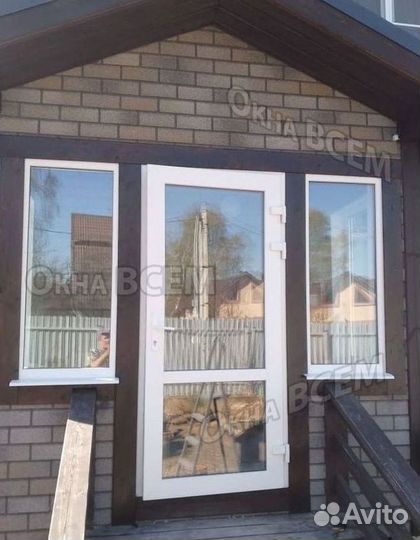 Остекление окон и балконов пвх