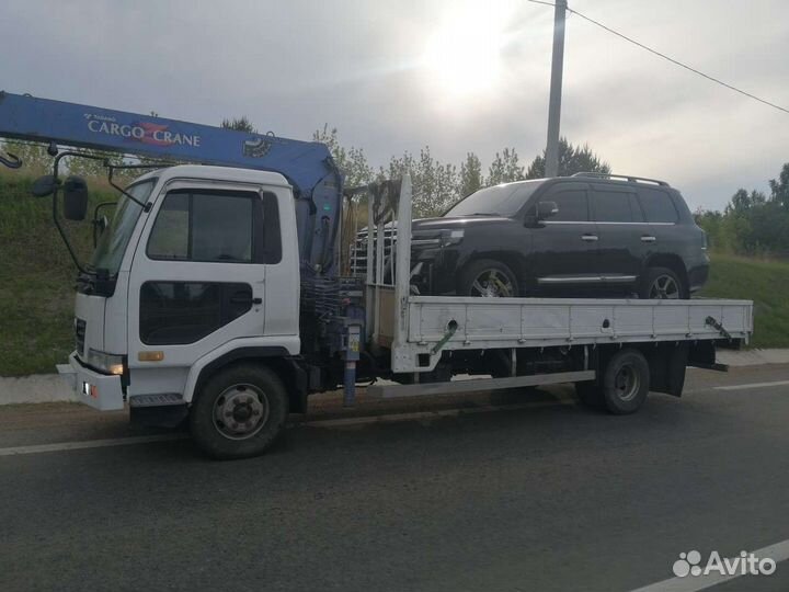 Кран борт эвакуатор