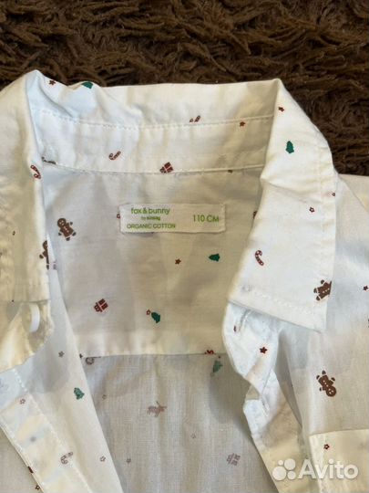 Рубашка на мальчика 110