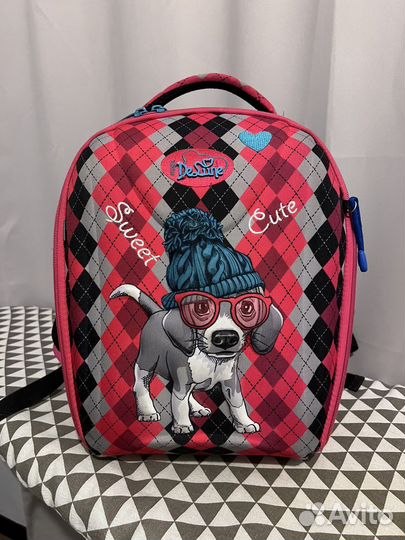 Рюкзак школьный для девочки бу