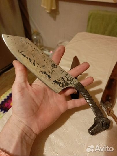 Топорик кухонный кованый