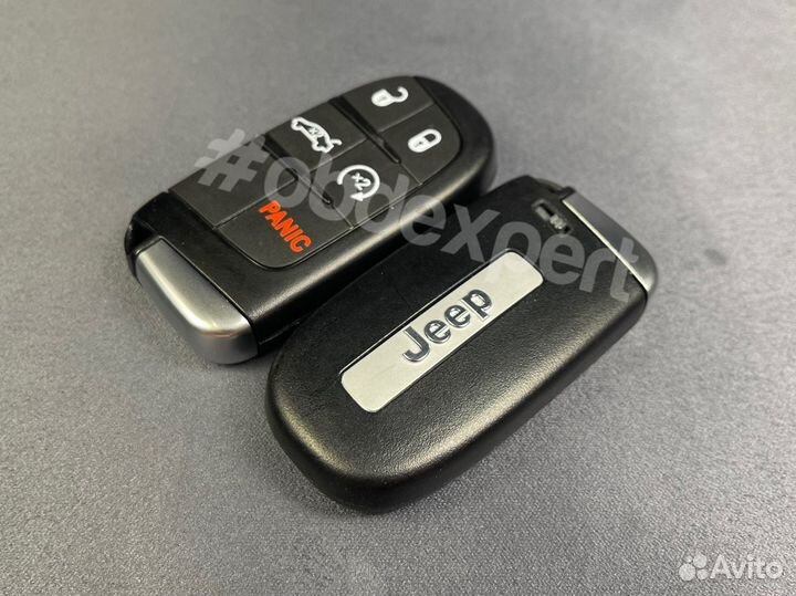 Оригинальный ключ Jeep 433 Mhz ID46 ASK