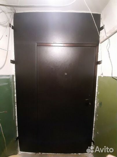 Дверь стальная на карман(тамбур)