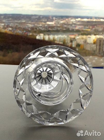 Винтажная Ваза для цветов малая. Хрусталь