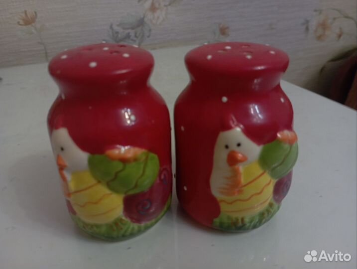 Солонка и перечница набор для специй