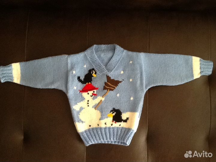 Кофта ручной работы в единственном экземпляре