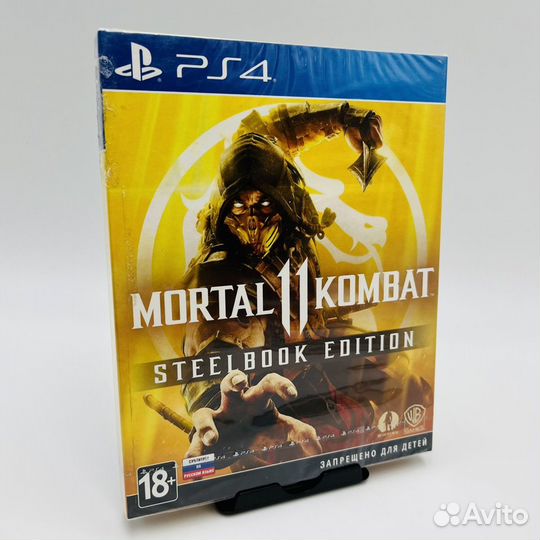 В пленке Mortal Kombat 11 Стилбук Steelbook PS4