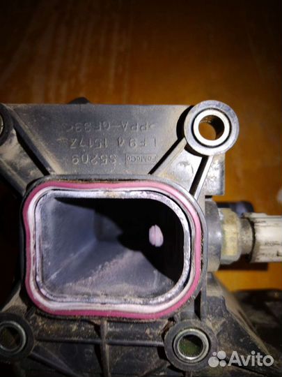 Выпускной патрубок системы охлаждения