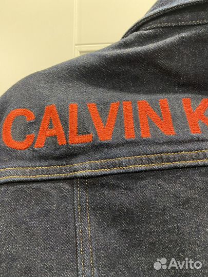 Джинсовая куртка calvin klein m