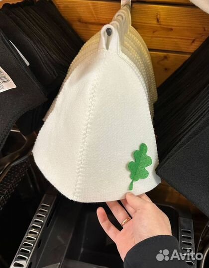 Шапка для бани «Дубовый лист»