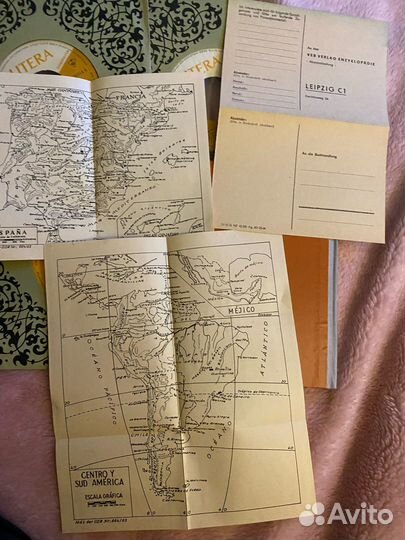 Винил (3шт)*разговорник немецко-испанский, 1964