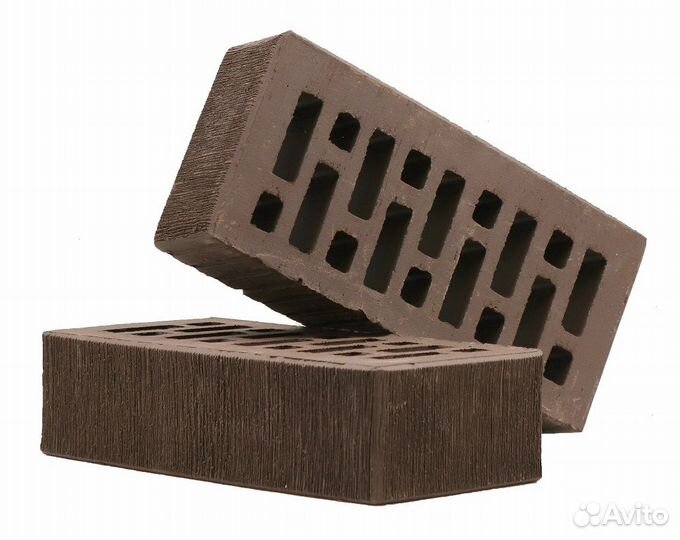 Кирпич лицевой коричневый