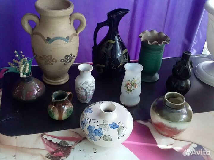 Вазы и вазочки керамика и фарфор Япония