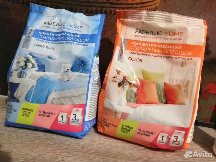 Концентрированные бесфосфатные порошки Фаберлик