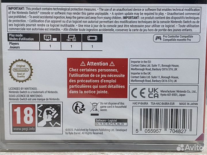 Forgive Me Father (Новый Картридж) Nintendo Switch