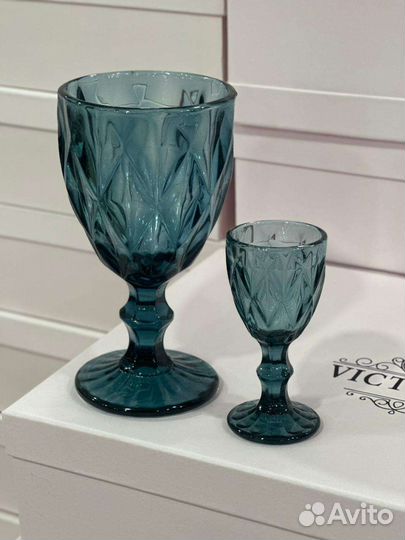 Набор фужеров и рюмки