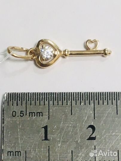 Золотая подвеска