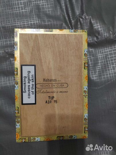 Короб от кубинских сигар