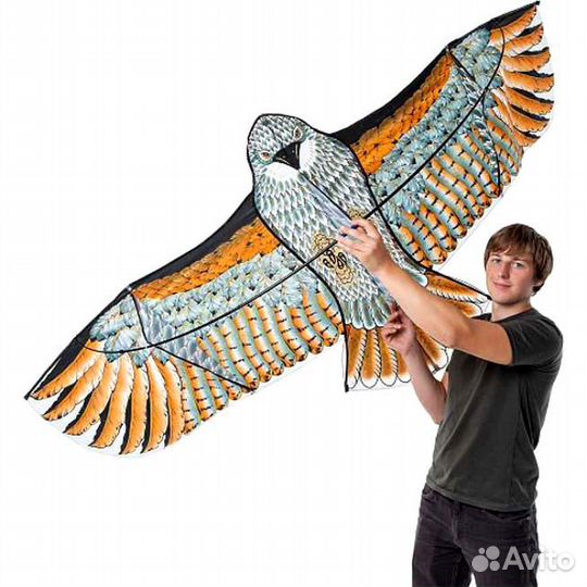 Воздушный змей в виде птицы